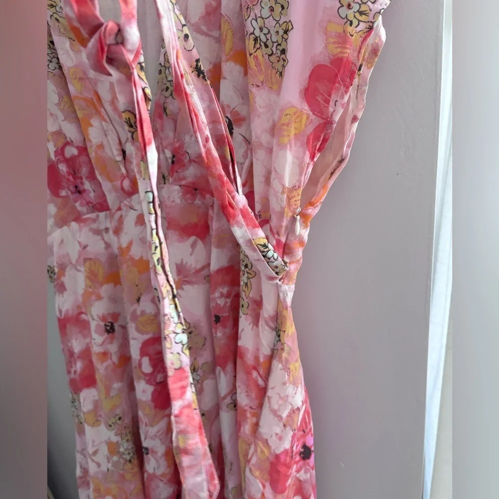 Free People | Freddy Tie mini dress in Fruit Punch‎